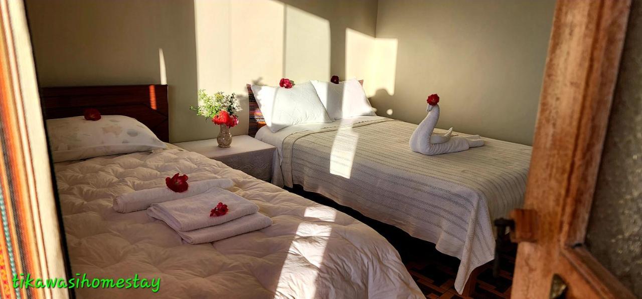 Tikawasi Homestay Comunidad Pueblo Isla Amantani Jose Luis Ocosuyo Dış mekan fotoğraf