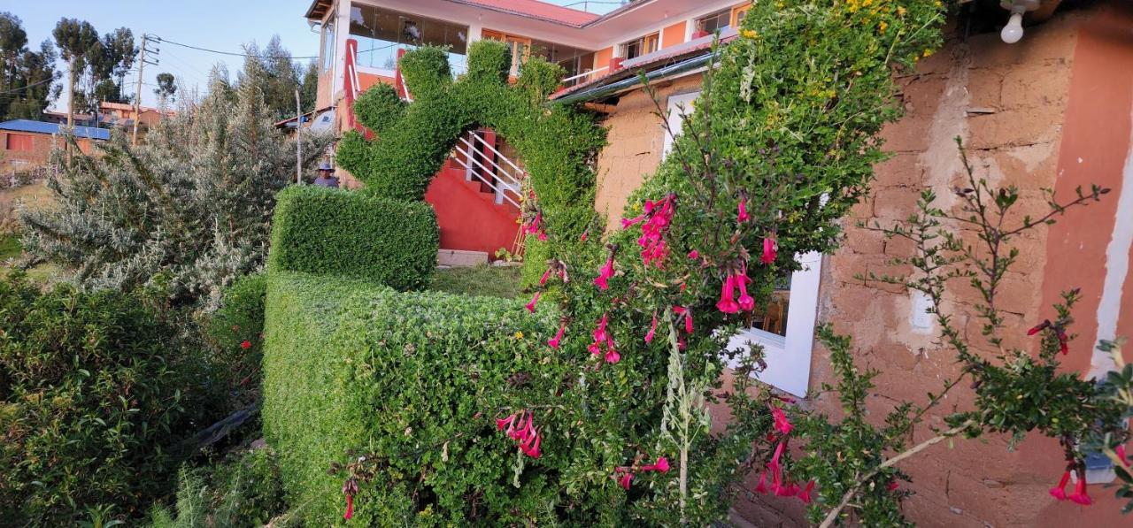 Tikawasi Homestay Comunidad Pueblo Isla Amantani Jose Luis Ocosuyo Dış mekan fotoğraf