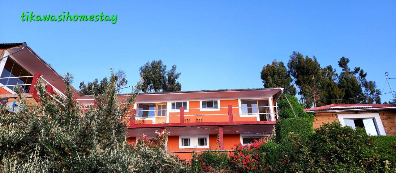 Tikawasi Homestay Comunidad Pueblo Isla Amantani Jose Luis Ocosuyo Dış mekan fotoğraf
